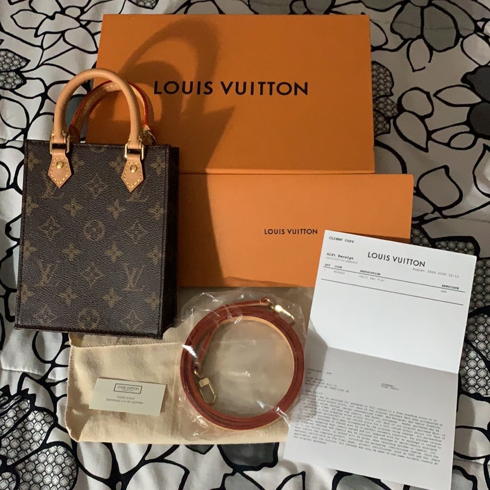 💫New Louis Vuitton monogram Petit Sac Plat - Picture 5 of 12